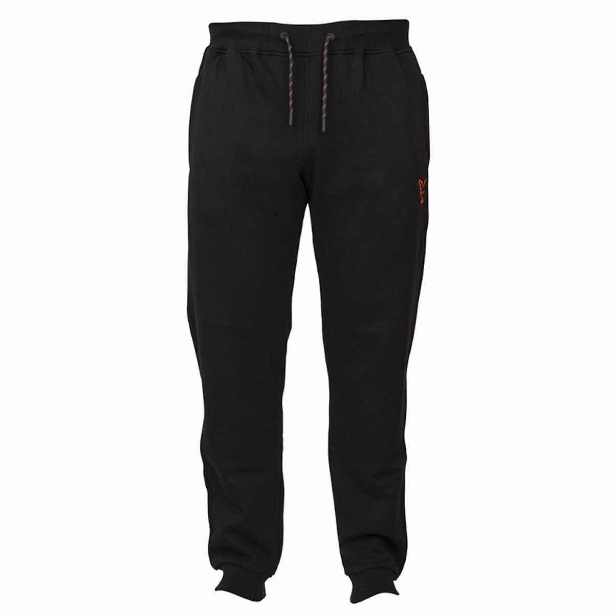 Fox Collection Lightweight Fishing Joggers - Black & Orange