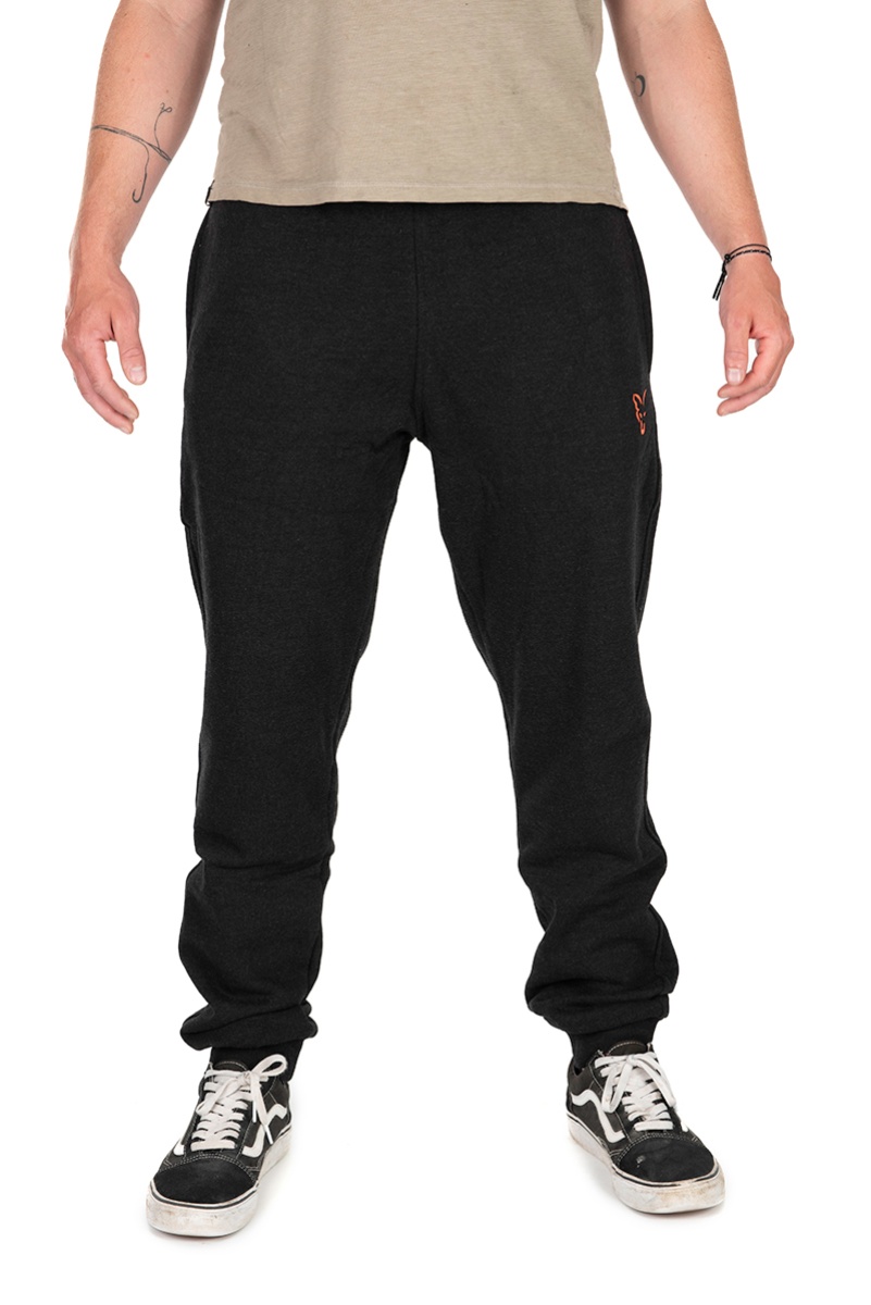 Fox Collection Joggers Black Orange CCL240 Pantalones de