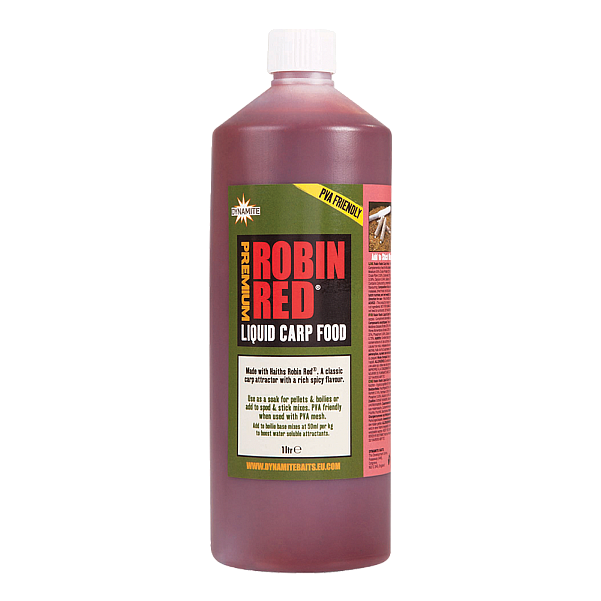 DynamiteBaits Robin Red Liquid Carp Foodcsomagolás 1 liter - MPN: DY335 - EAN: 5031745216956