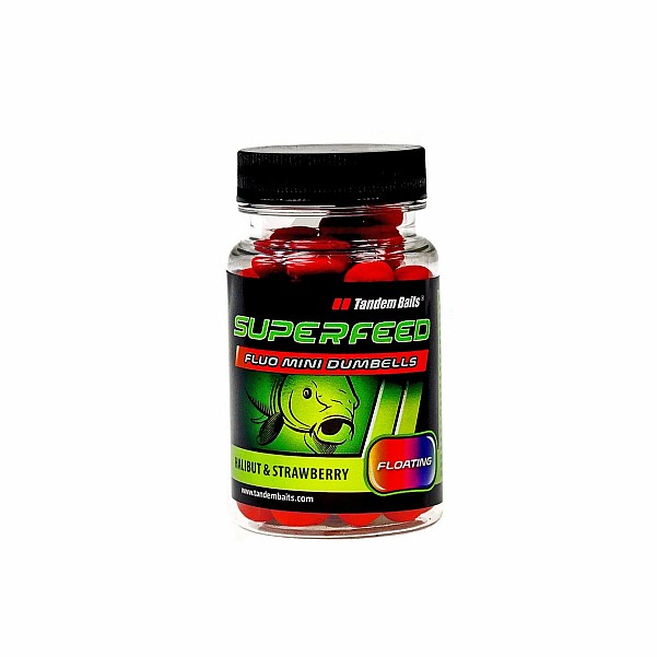 TandemBaits SuperFeed Fluo Halibut Truskawkarozmiar dumbells / 35g - MPN: 24777 - EAN: 5907666675861