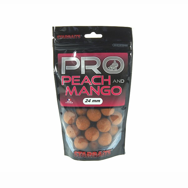 NEW Starbaits Probiotic Boilies - Peach & Mangorozmiar 24 mm / 0,2kg - MPN: 63076 - EAN: 3297830630768