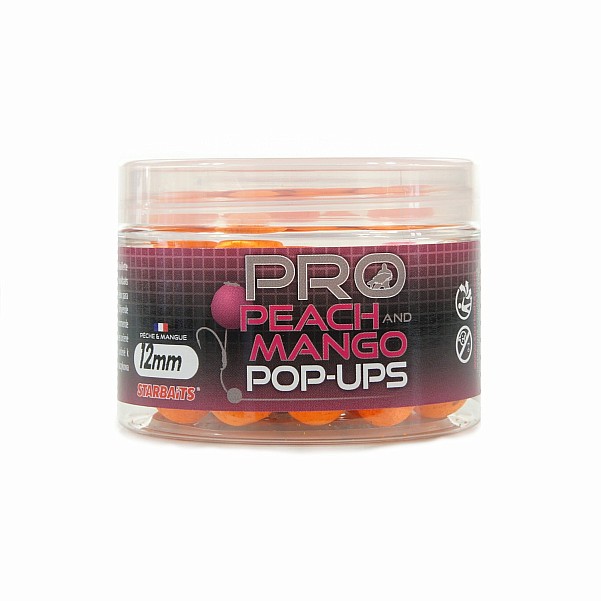 NEW Starbaits Probiotic Peach & Mango Pop-Upssize 12mm/50g - MPN: 83798 - EAN: 3297830837983