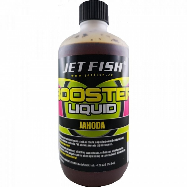 JetFish Booster Liquid Strawberrycsomagolás 500ml - MPN: 192255 - EAN: 01922554