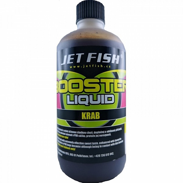 JetFish Booster Liquid Crabcsomagolás 500ml - MPN: 192262 - EAN: 01922622