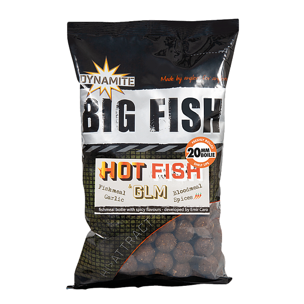 DynamiteBaits Boilies - Hot Fish & GLMsize 20 mm / 1kg - MPN: DY1009 - EAN: 5031745217854