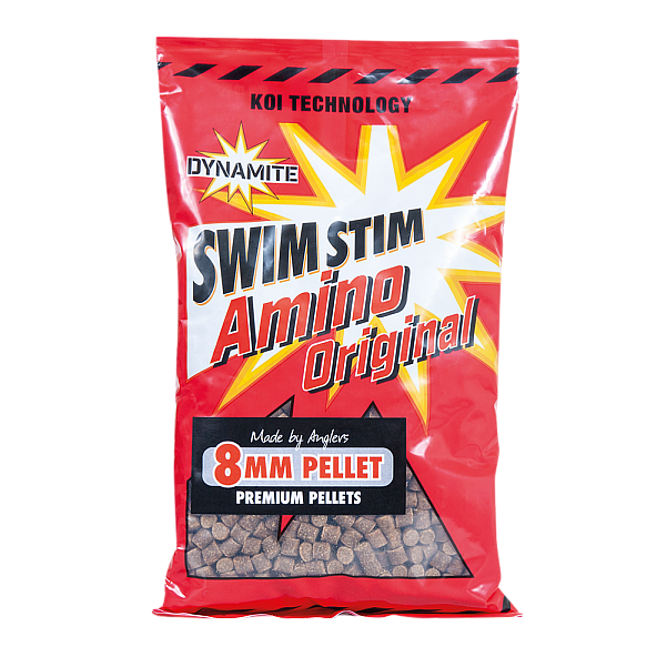 Dynamite Baits Swim Stim Pellet - Amino Originalsize 8 mm - MPN: DY099 - EAN: 5031745107124