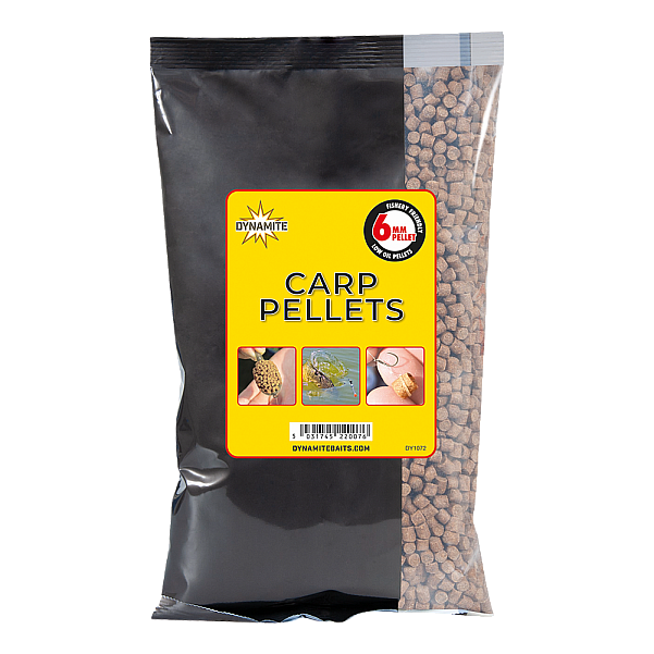 Dynamite Baits Carp Pelletsrozmiar 6 mm - MPN: DY1072 - EAN: 5031745220076