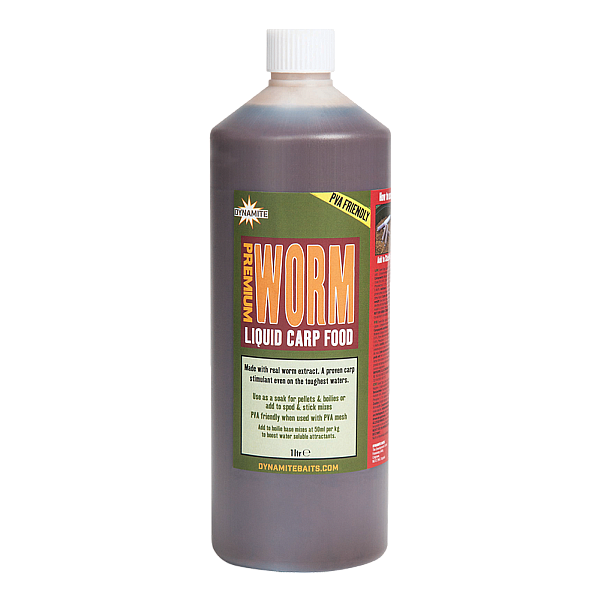 Dynamite Baits Worm Liquid Carp Foodopakowanie 1 litr - MPN: DY1191 - EAN: 5031745221134