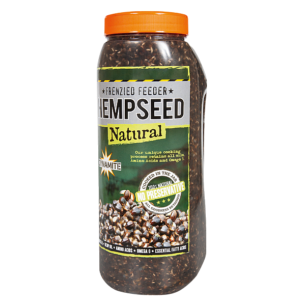 Dynamite Baits Frenzied - Hempseed Naturalopakowanie 2,5L - słoik - MPN: DY014 - EAN: 5031745100194