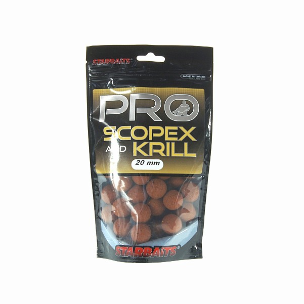 NEW Starbaits Probiotic Boilies - Scopex and Krillrozmiar 20 mm / 0,2kg - MPN: 63077 - EAN: 3297830630775