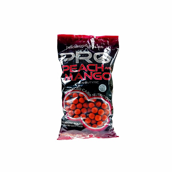 NEW Starbaits Probiotic Boilies - Peach & Mangorozmiar 14mm /2kg - MPN: 64008 - EAN: 3297830640088