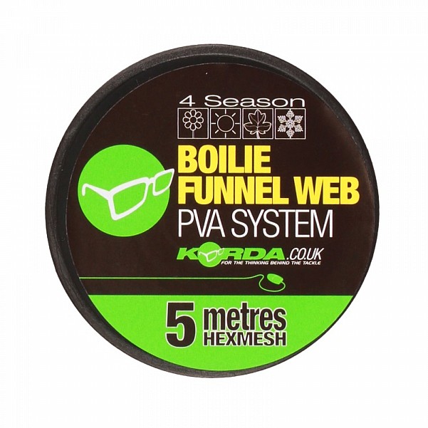 Korda Boilie Funnel Web 4 Seasons 5m Refillrodzaj hexmesh - MPN: KBHR5 - EAN: 5060062112276