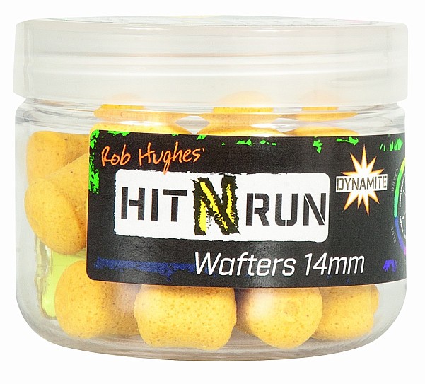 DynamiteBaits Hit N Run Wafters - Yellowrozmiar 14mm - MPN: DY1268 - EAN: 5031745223176