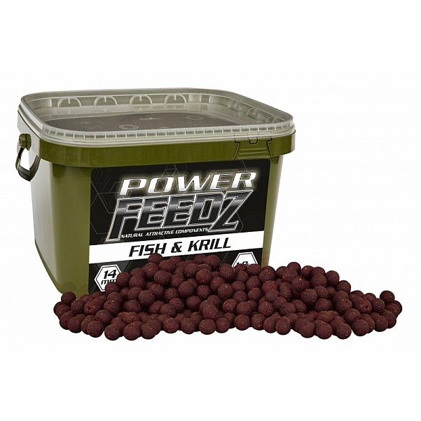 Starbaits Power Feedz Boilies - Fish and Krillsize 20 mm / 1.8 kg - MPN: 63922 - EAN: 3297830639228