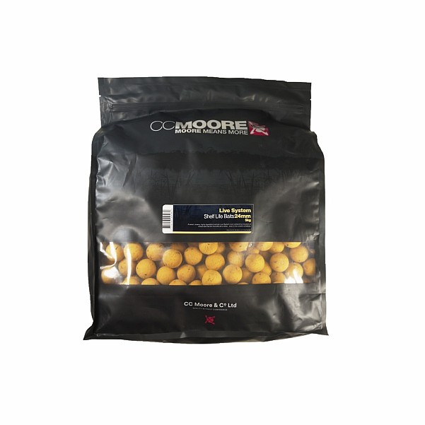 CcMoore ShelfLife Boilies - Live System - 1 kgtaille 24 mm / 5 kg