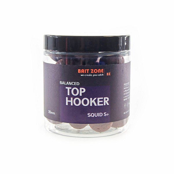 Bait Zone Top Hooker Squid S+opakowanie 250ml - MPN: BZTHS+ - EAN: 200000053413