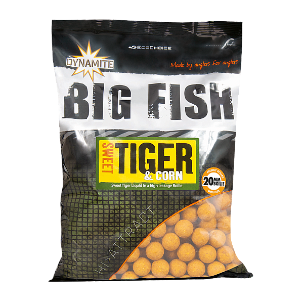 DynamiteBaits Boilies - Sweet Tiger Cornrozmiar 20 mm / 1.8kg - MPN: DY1522 - EAN: 5031745224180