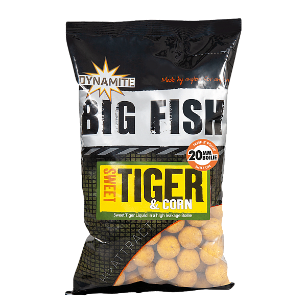 DynamiteBaits Boilies - Sweet Tiger Cornrozmiar 20 mm / 1kg - MPN: DY1006 - EAN: 5031745225828