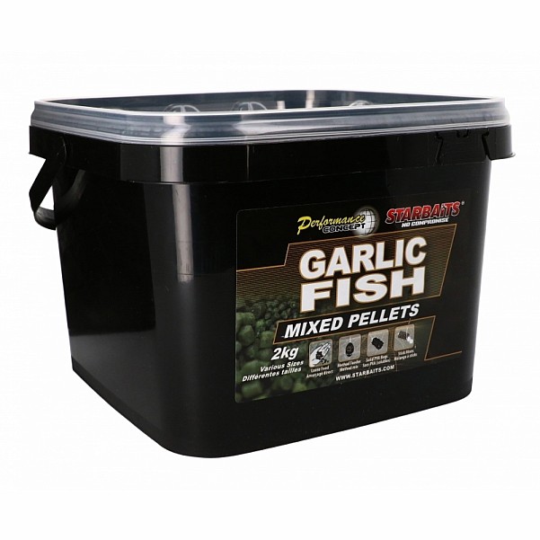 Starbaits Performance Pellets  - Garlic Fish embalaje 2kg - MPN: 34043 - EAN: 3297830340438