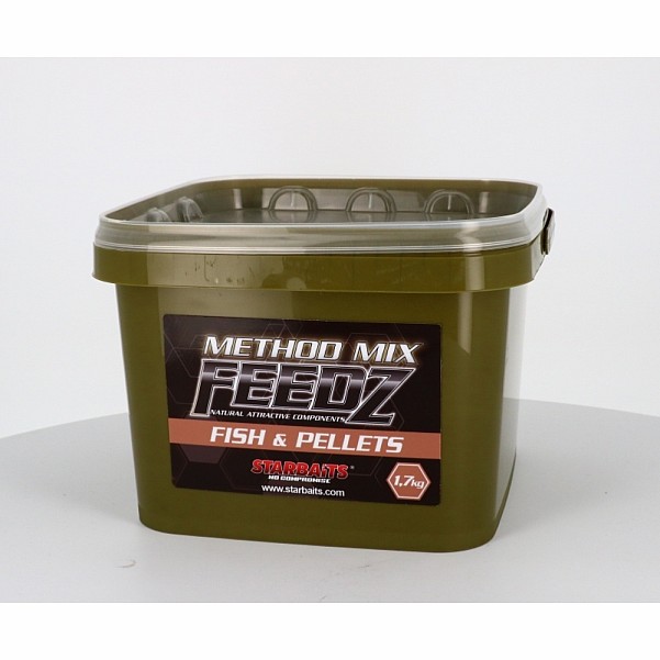 Starbaits FEEDZ Method Mix - Fish and Pellets packaging 1.7kg - MPN: 64923 - EAN: 3297830649234