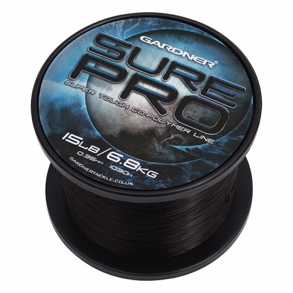 Gardner Sure Pro Blackmodel 15 lb (0,35mm) - MPN: SPRO15 - EAN: 5060218457565