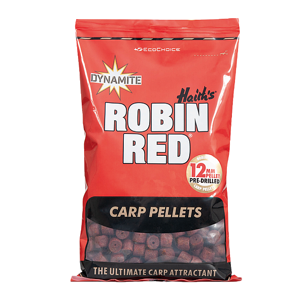 Dynamite Baits Carp Pellets - Robin Redrozmiar 12 mm (z otworem) - MPN: DY083 - EAN: 5031745202942