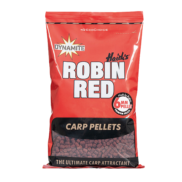 Dynamite Baits Carp Pellets - Robin Redrozmiar 6 mm - MPN: DY081 - EAN: 5031745204878