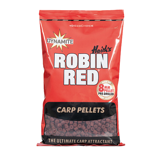 Dynamite Baits Carp Pellets - Robin Redrozmiar 8 mm (z otworem) - MPN: DY082 - EAN: 5031745202928