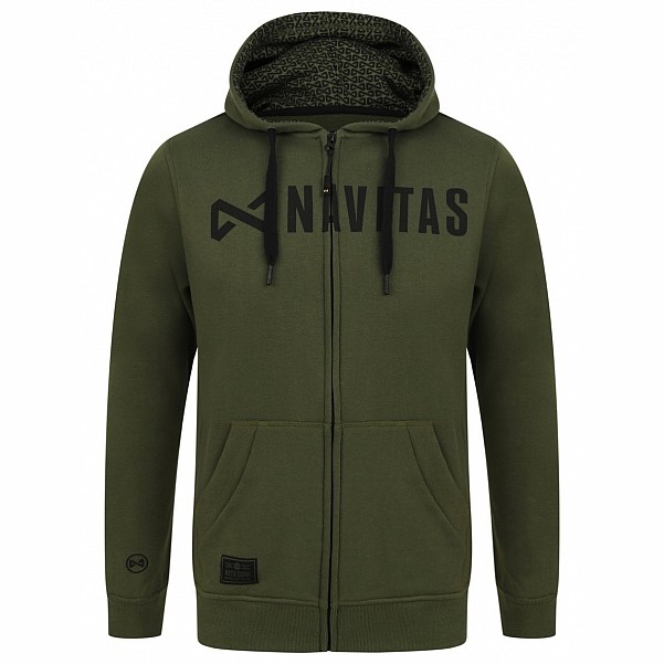 NAVITAS CORE Green Zip Hoody Größe S - MPN: NTTH4626-S - EAN: 5060290968218