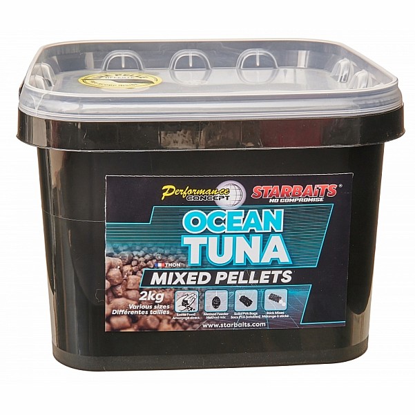 Starbaits Performance Mixed Pellets - Ocean Tunacsomagolás 2kg - MPN: 29748 - EAN: 3297830297480