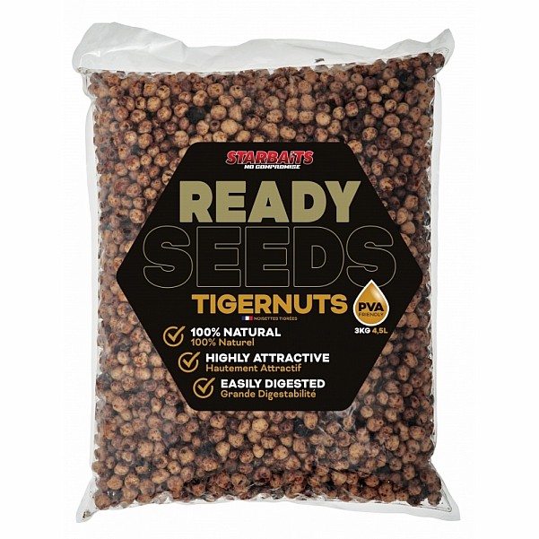 Starbaits Ready Seeds Tigernuts - NaturalVerpackung 3kg - MPN: 74216