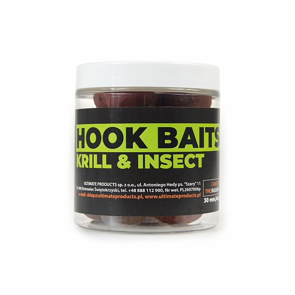 UltimateProducts Hookbaits - Krill Insectssize 30 mm - EAN: 5903855433243