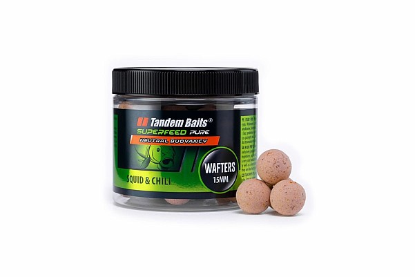 TandemBaits SuperFeed Pure Wafters - Squid and Chili rozmiar 15 mm / 70g - MPN: 26423 - EAN: 5907666656921