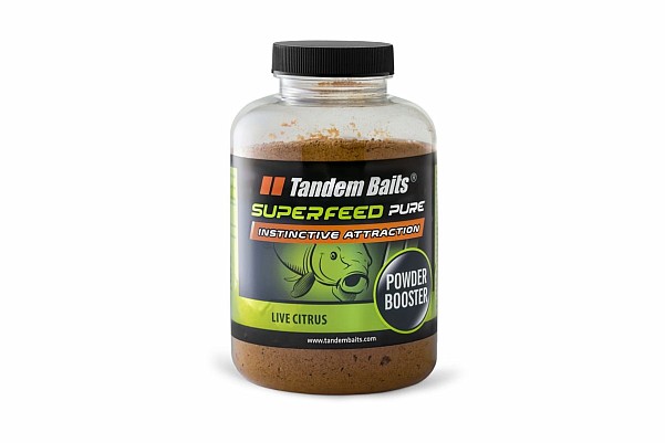 TandemBaits SuperFeed Pure Powder Booster - Live Citrusconfezione 200g - MPN: 26459 - EAN: 5907666691489