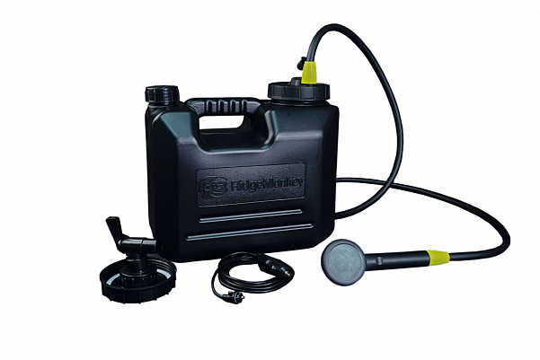 RidgeMonkey Outdoor Power Shower Full Kit - 10L - MPN: RM507 - EAN: 5056210627532