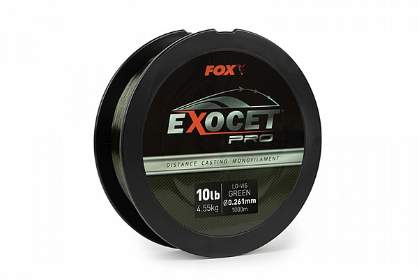 Fox Exocet PRO Monodiamètre 0.261mm / 10lbs (4,55kg) - MPN: CML185 - EAN: 5056212161089