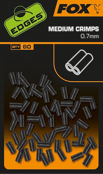 Fox Edges CrimpsGröße Mittel (0.7mm) - MPN: CAC795 - EAN: 5056212159260
