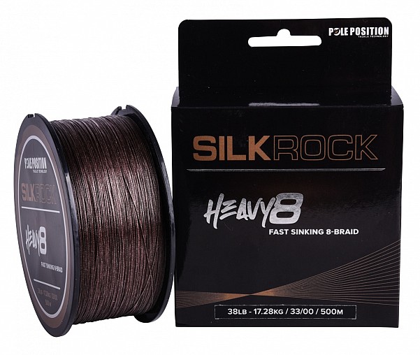 Strategy Pole Position Silkrock Heavy8 Braidtaper 0,30mm / 13,91kg (500m) - MPN: 5820-12 - EAN: 8716851464503