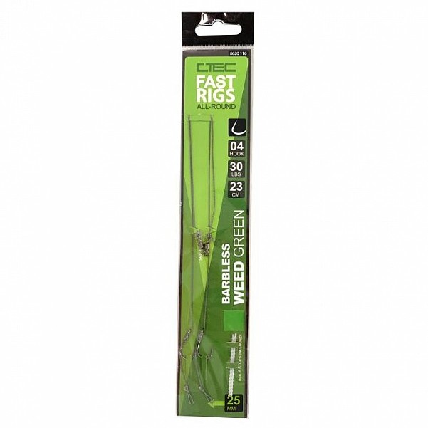 Spro C-TEC Fast Rigs Barblessrozmiar 2 (Weedy Green / bezzadziorowy) - MPN: 8620-115 - EAN: 8716851363455