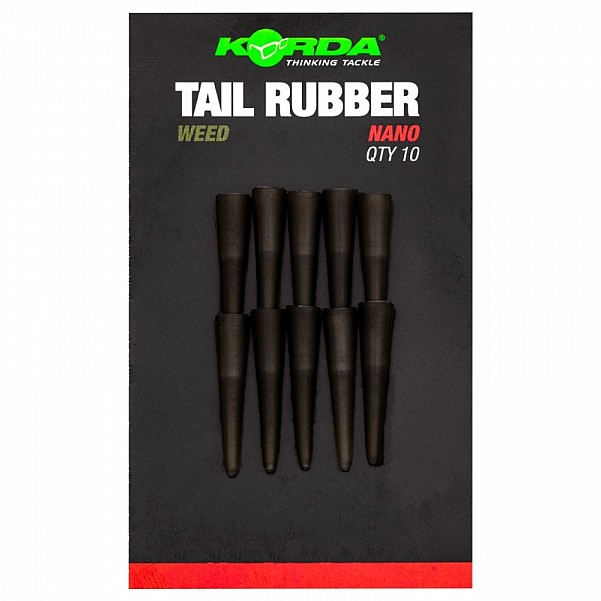 Korda Tail Rubber Nanocolore Erba (vegetazione) - MPN: KRNW - EAN: 5060929022427