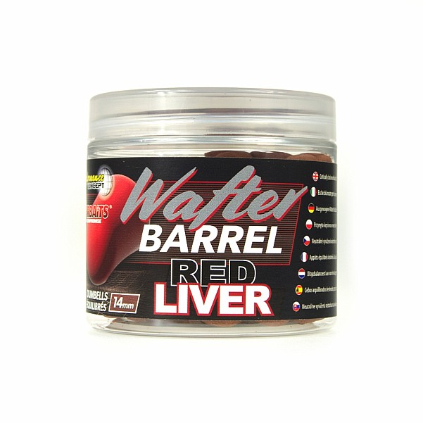 Starbaits PC Red Liver Barrel Wafterstaille 14mm - MPN: 43109 - EAN: 3297830431099