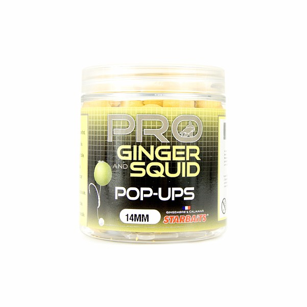 Starbaits Probiotic Ginger Squid Pop-Upvelikost 14mm - MPN: 66921 - EAN: 3297830669218