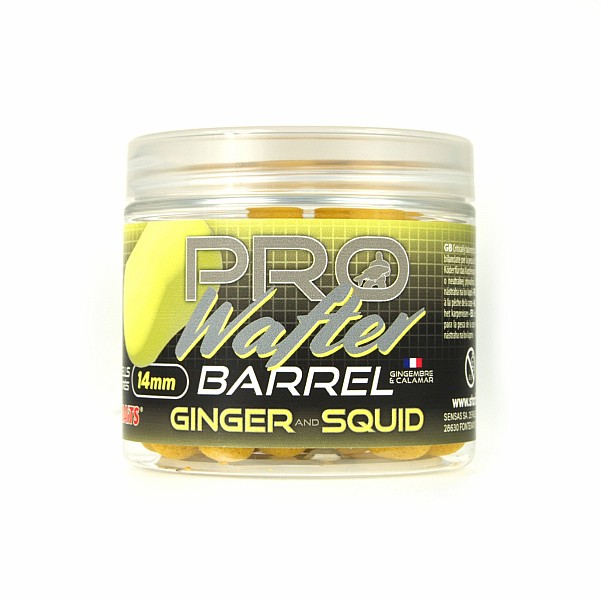 Starbaits Probiotic Ginger Squid Barrel Wafterstamaño 14mm - MPN: 43459 - EAN: 3297830434595