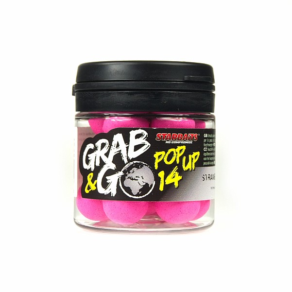 Starbaits Grab&Go Global Strawberry Jam Pop-Upvelikost 14mm - MPN: 16846 - EAN: 3297830168469