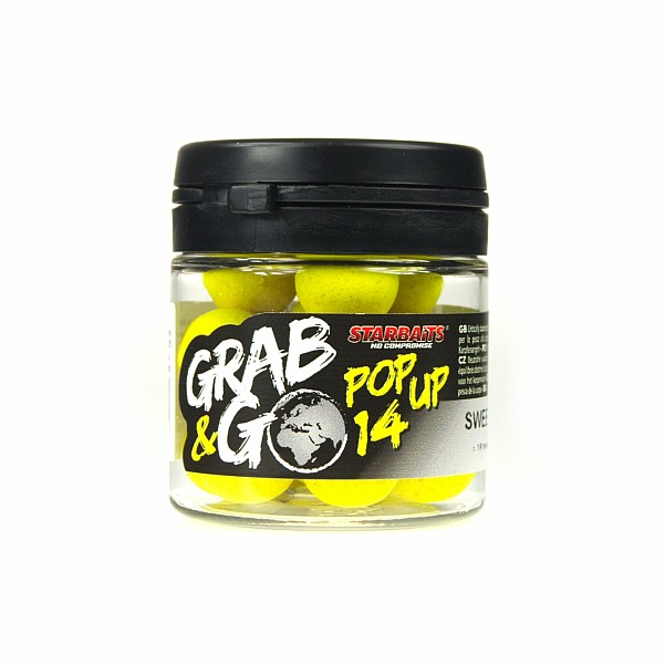 Starbaits Grab&Go Global Sweet Corn Pop-Upvelikost 14mm - MPN: 16847 - EAN: 3297830168476