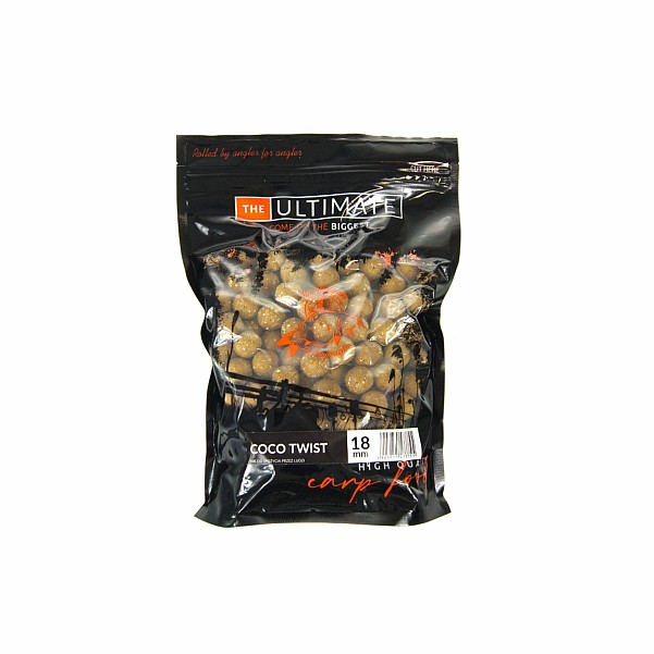 UltimateProducts Juicy Series Coco Twist Boiliesméret 18 mm / 1 kg - EAN: 5903855433755