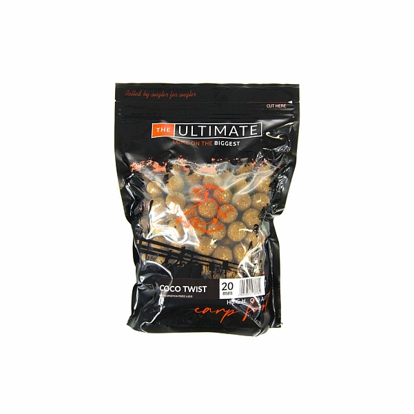 UltimateProducts Juicy Series Coco Twist Boiliesméret 20 mm / 1 kg - EAN: 5903855433762