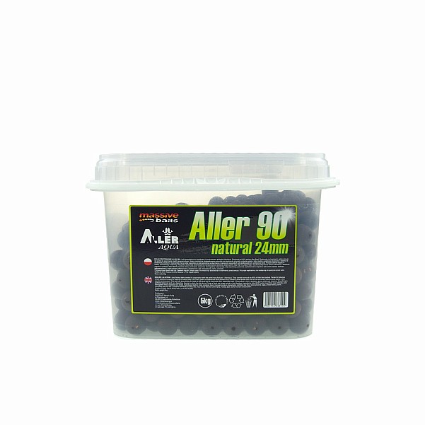 Massive Baits Aller 90 Natural Boiliestaille 24mm / 5kg - MPN: AL011 - EAN: 5901912663404