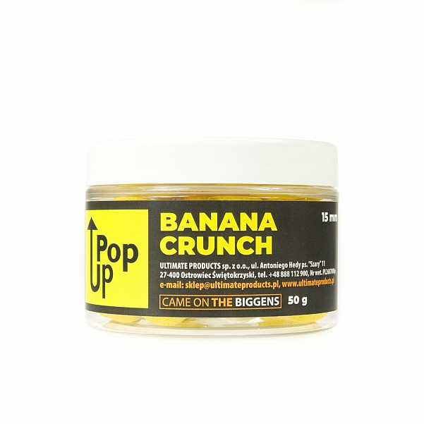 UltimateProducts Banana Crunch Pop-Upstamaño 15 mm - EAN: 5903855431560