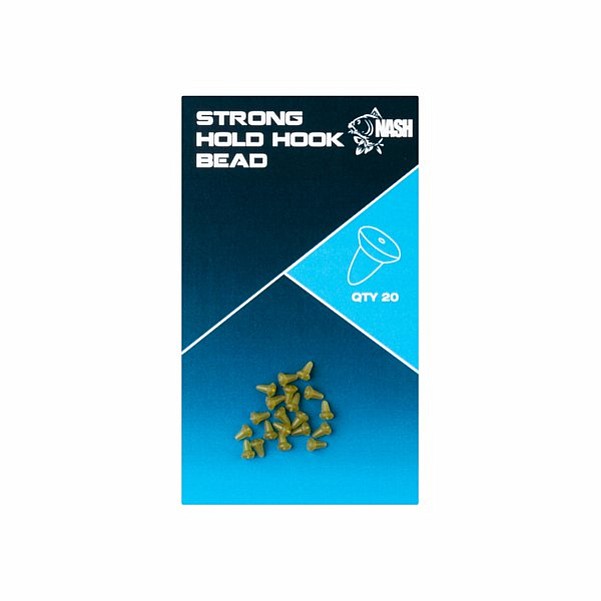 Nash Strong Hold Hook Beadbarva Weed Green (rostlinstvo) - MPN: T8073 - EAN: 5055108980735